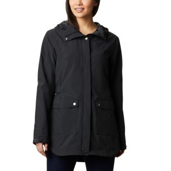 Columbia Here And There Trench, Chamarras Negros Para Mujer | 847926-VJY